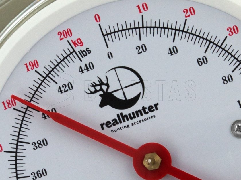 RealHunter bilancia analogica sospesa fino a 200 kg