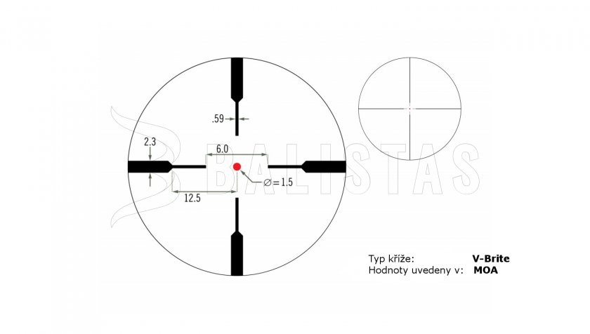 Cannocchiale Vortex Crossfire II Hog Hunter 3-12x56 AO V-Brite