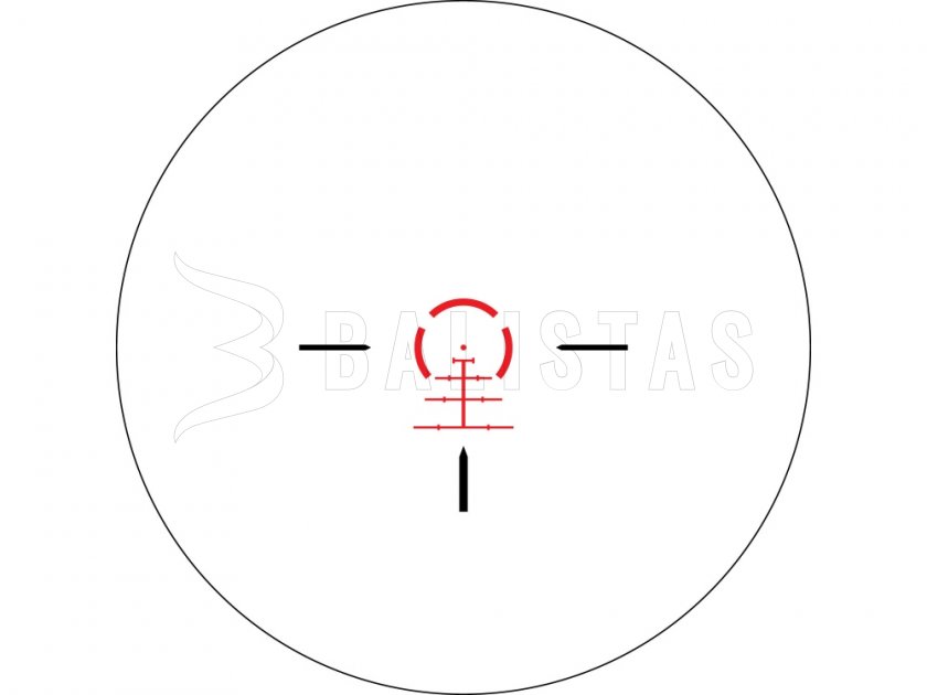 Cannocchiale da puntamento Vortex Strike Eagle 1-8x24 BDC2