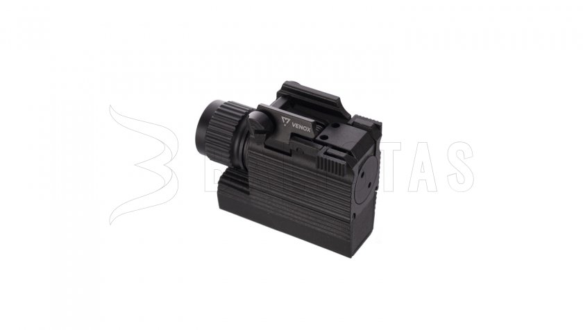 Laser Venox Flash verde con torcia LED