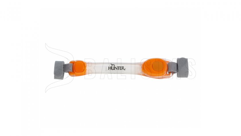 Ciondolo a collare LED arancione Hunter