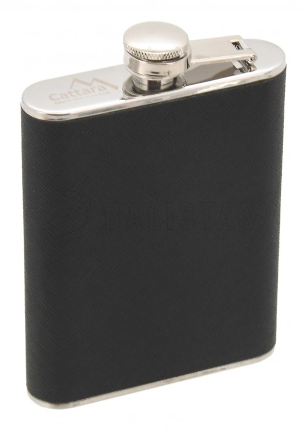 Fiaschetta Cattara 175ml con custodia per sigari