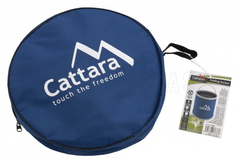 Secchio pieghevole per acqua Cattara 9 litri