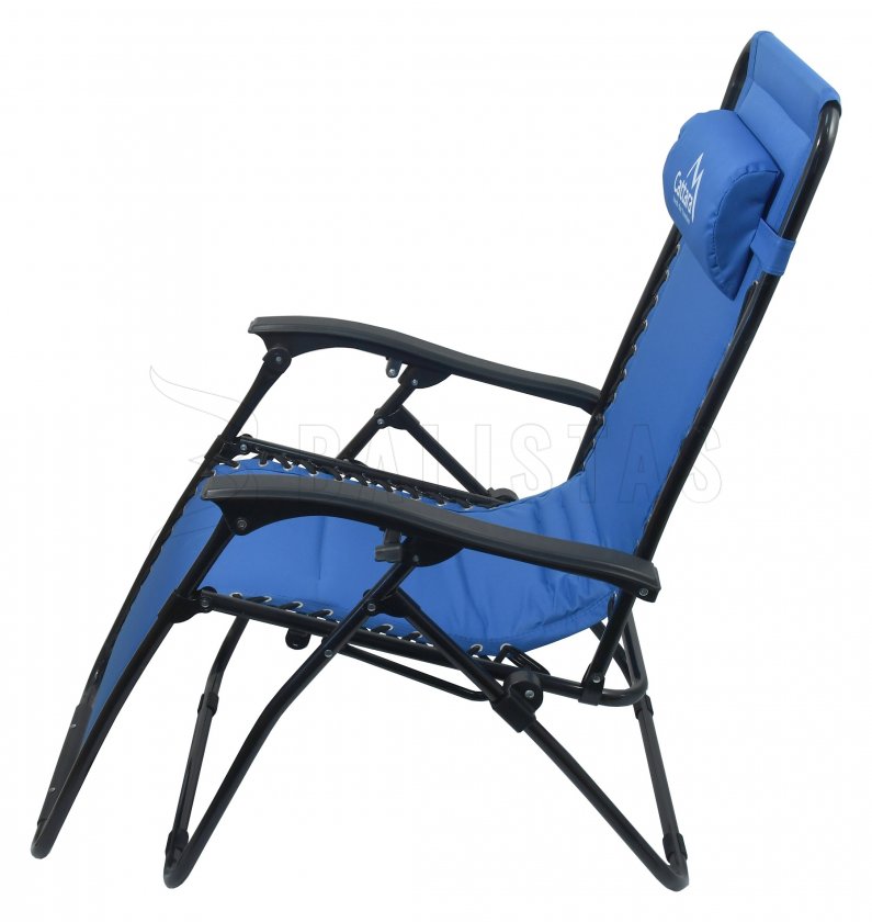 Sedia da campeggio reclinabile Cattara LIVORNO blu