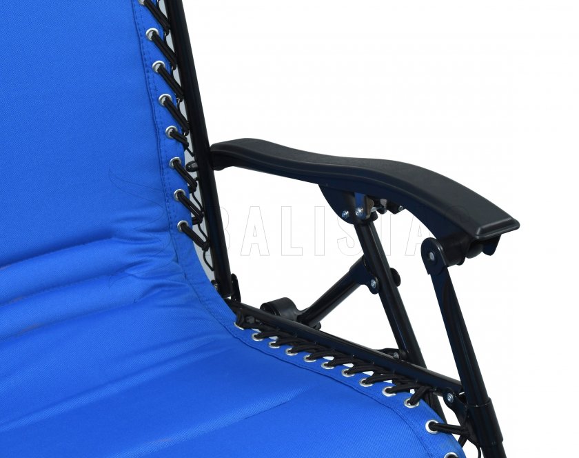 Sedia da campeggio reclinabile Cattara LIVORNO blu