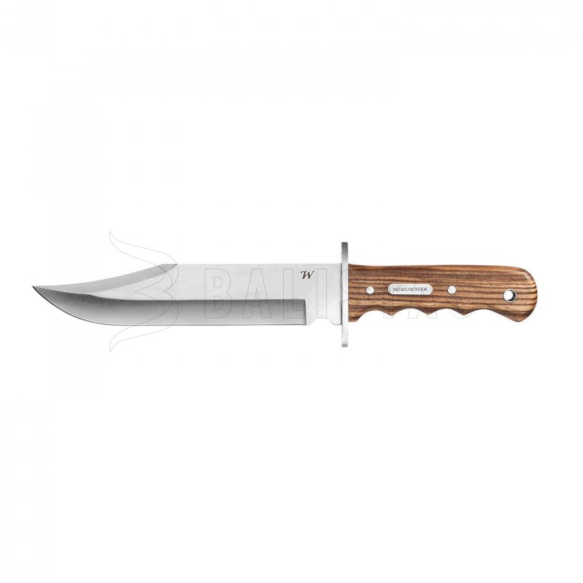 Coltello Winchester Double Barrel Bowie con fodero