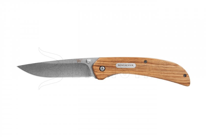 Coltello pieghevole Winchester Heel Spur con clip da tasca