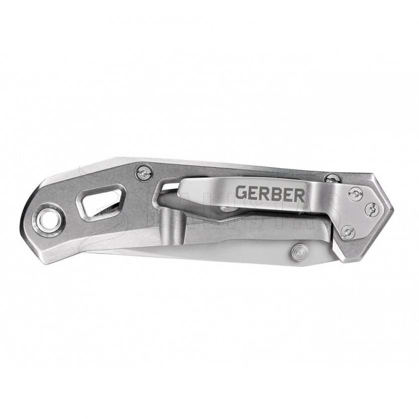 Set Gerber Coltello Airlift Silver + Portafoglio Barbill Wallet Silver 2