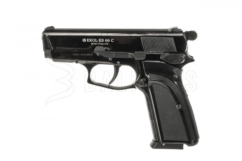 Pistola ad aria compressa Ekol ES 66 Compact nera 4,5mm