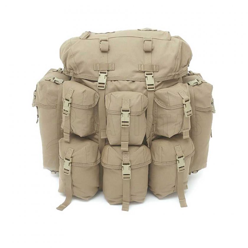 Zaino Warrior BMF Bergen Elite Ops 70l coyote