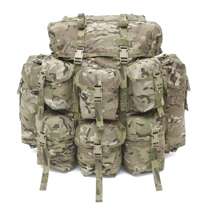 Zaino Warrior BMF Bergen Elite Ops 70l multicam
