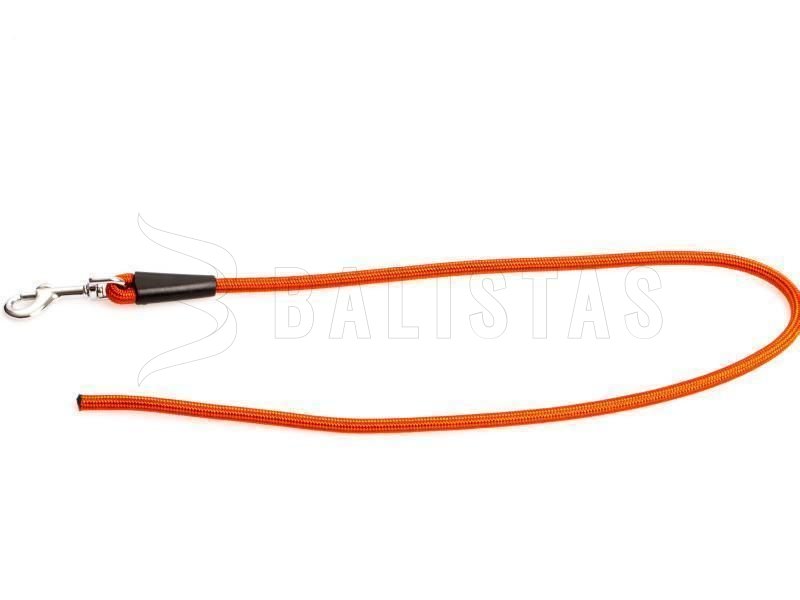 Vodítko Dogtrace couračka fibbia argento 70cm arancione