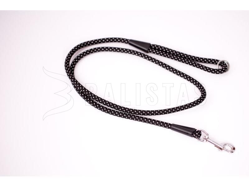 Guinzaglio Dogtrace riflettente 10mm 150cm nero