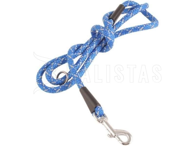 Guinzaglio Dogtrace riflettente 10mm 150cm blu