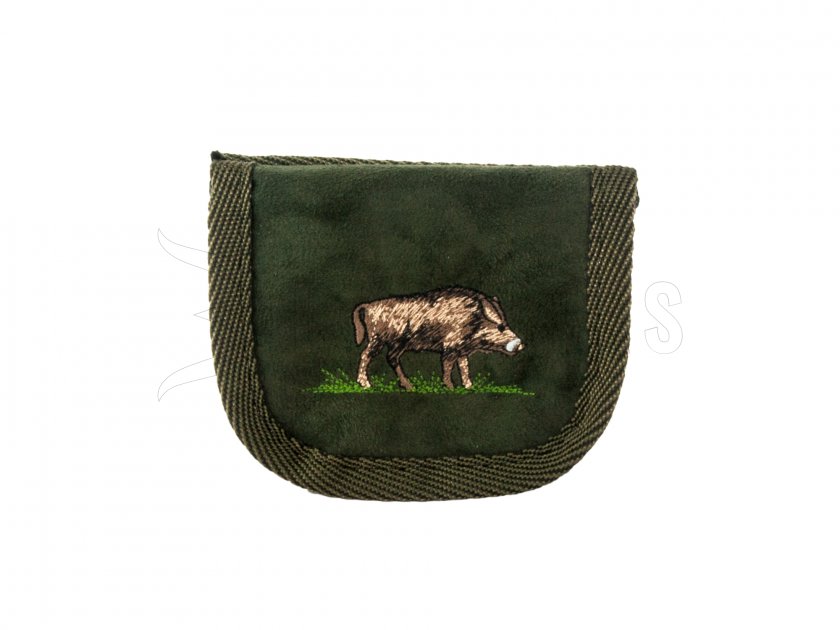 Custodia per 4 cartucce da carabina Forsport verde