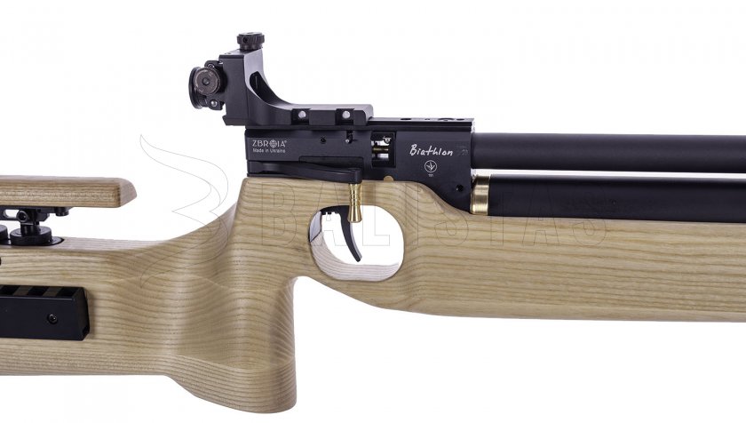 Carabina ad aria compressa Zbroia Biathlon 4,5mm Marrone