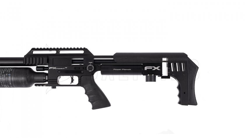 Fucile ad aria compressa FX Impact MKII Sniper Edition, Power Plenum, Nero 5,5 mm