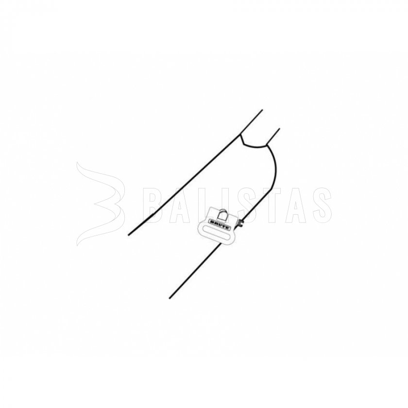 Attacchi per cinghia Outdoor Connection Brute 1,25"