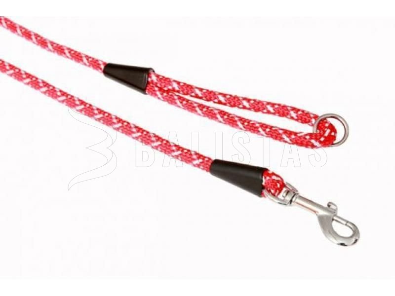 Guinzaglio Dogtrace riflettente 10mm 150cm rosso