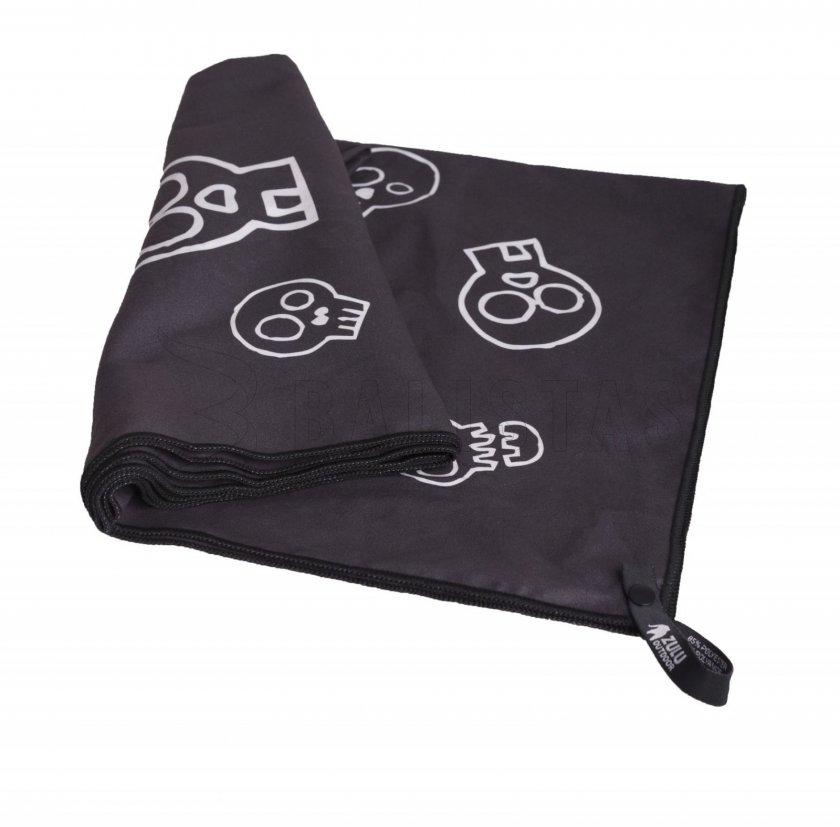 Asciugamano Zulu Light XL 85x150cm teschi 5