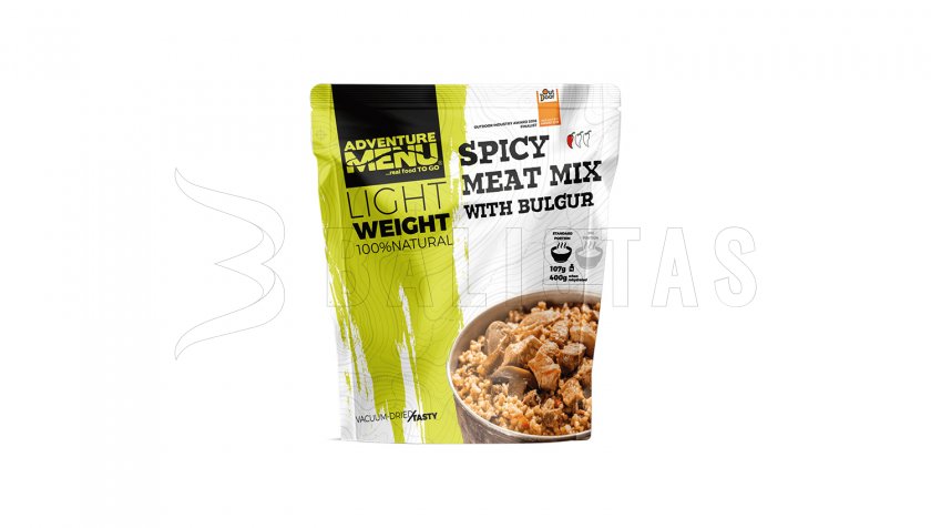 Pietanza piccante in pentola con bulgur Adventure Menu Lightweight