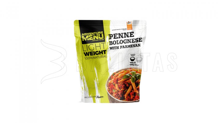 Penne con salsa bolognese e parmigiano Adventure Menu Lightweight