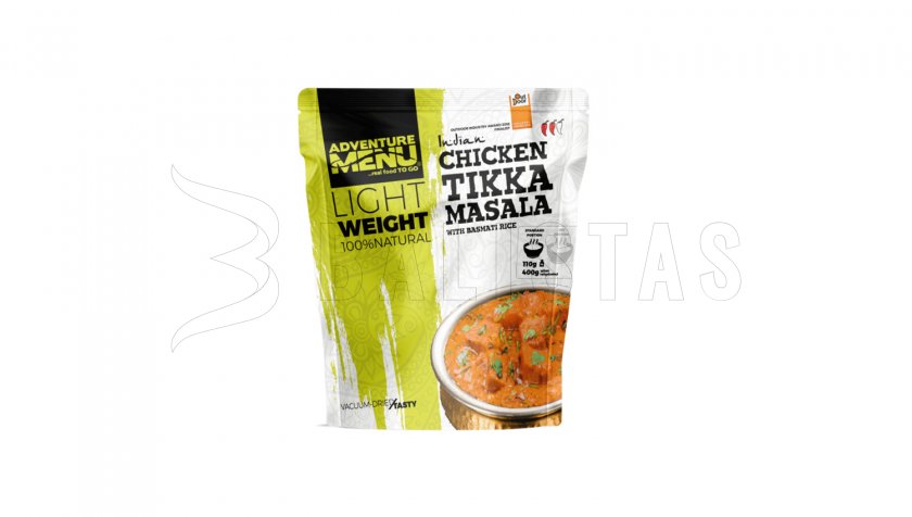 Pollo Tikka Masala con riso basmati Adventure Menu Lightweight