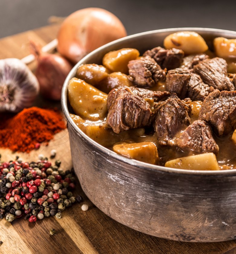 Gulasch di manzo con patate Adventure Menu