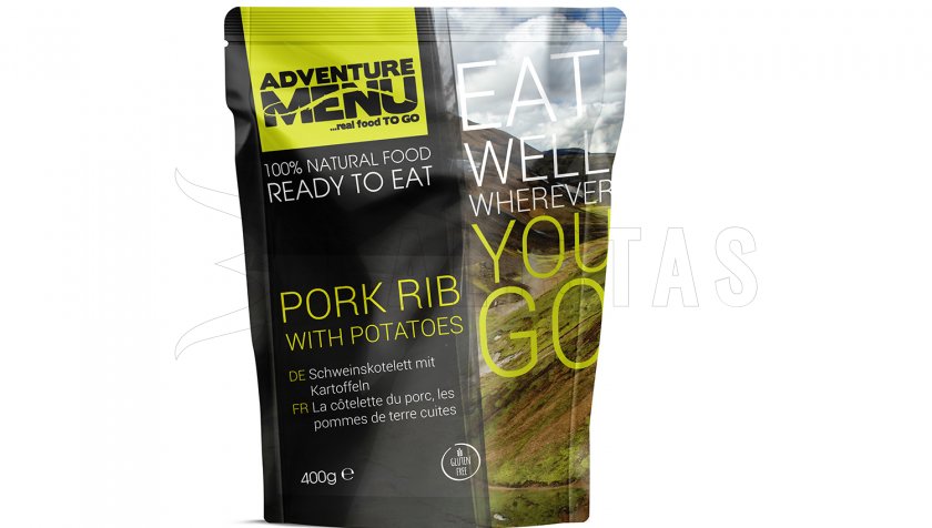 Vepřové žebírko con patate Adventure Menu