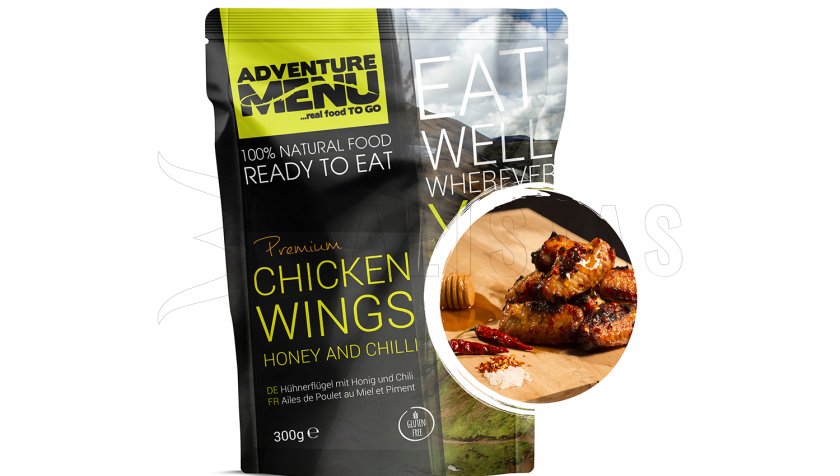 Kuřecí křídla al miele e chilli Adventure Menu