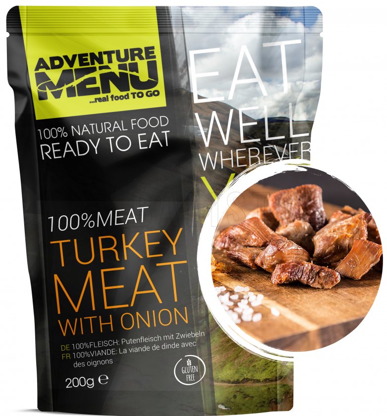 Carne di tacchino con cipolla Adventure Menu