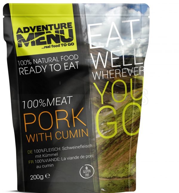 Carne di maiale al cumino Adventure Menu