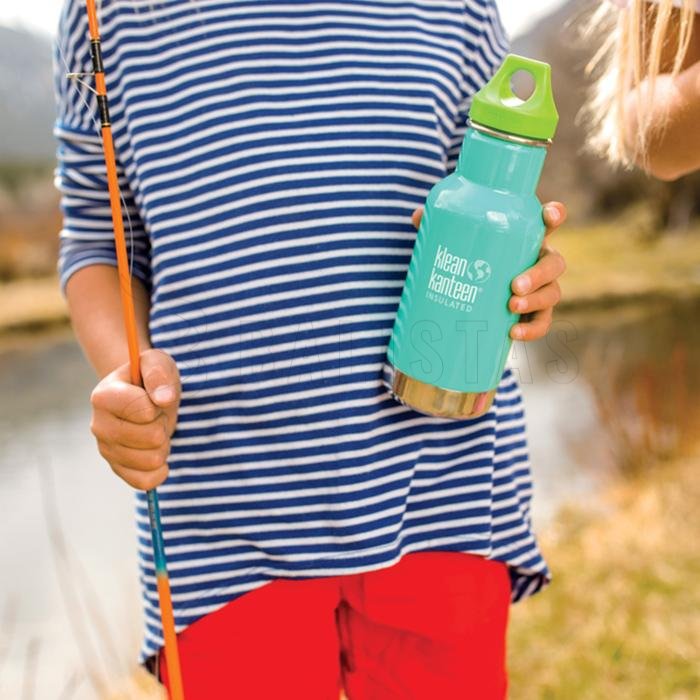 Thermos per bambini Klean Kanteen Classic Loop 355ml in acciaio inox
