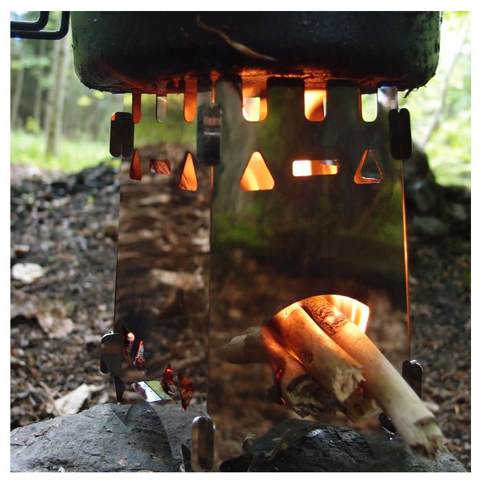 Fornello da campeggio Jubö 4Heat Stove v.2
