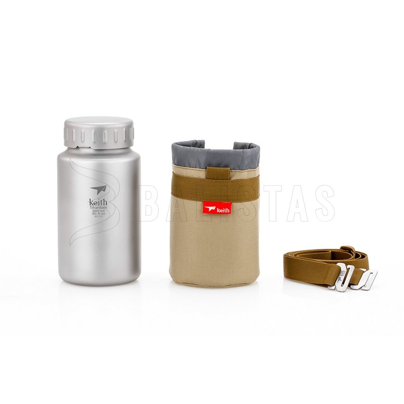 Borraccia in titanio Keith Sport Bottle 900ml