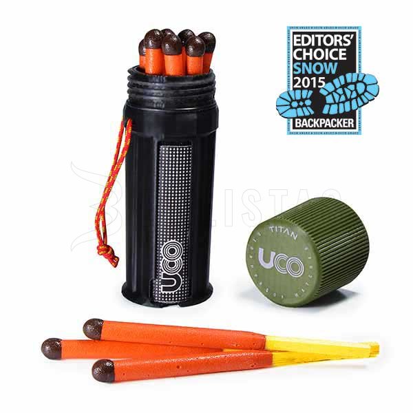 Fiammiferi UCO Titan Stormproof Match Kit 12 pz