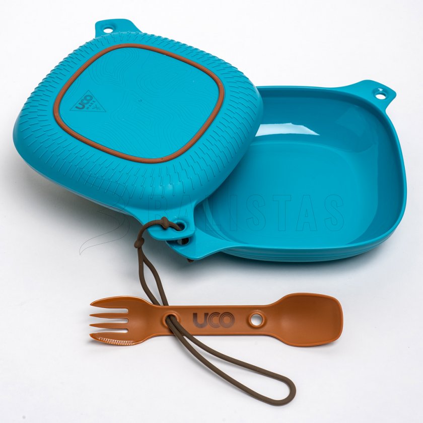 UCO Mess Kit 4 pezzi blu