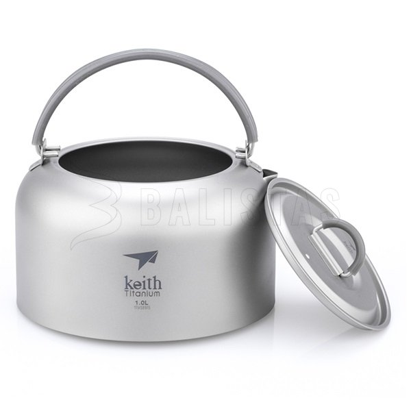 Keith Kettle bollitore in titanio 1l