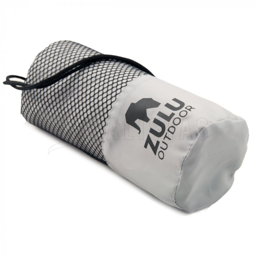 Asciugamano Zulu Light XL 85x150cm grigio