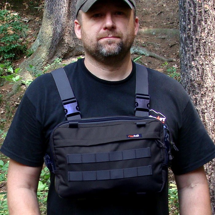 Jubö Borsa frontale Survival nera