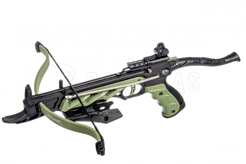 Balestra pistolová Beast Hunter Aligator Green 80lbs