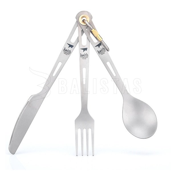 Set posate in titanio Keith Cutlery Set