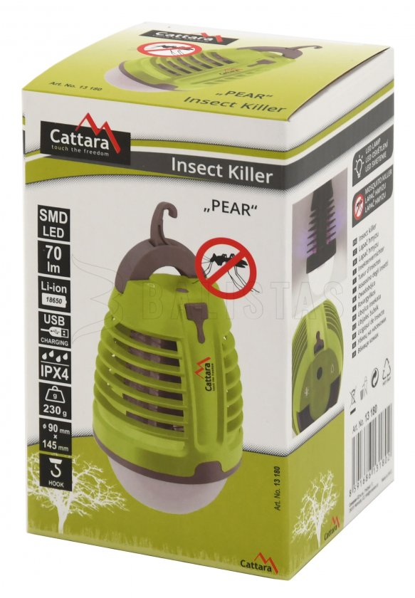 Torcia USB e cattura insetti Pera Cattara