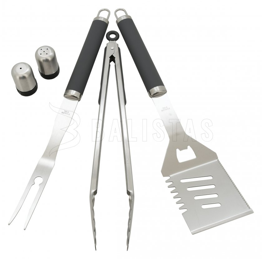 Set di utensili per barbecue Cattara 7 pezzi