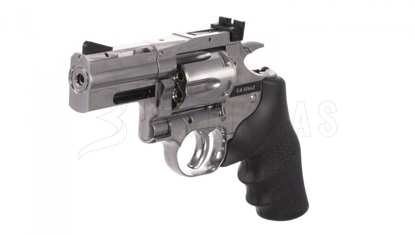 Revolver ad aria compressa ASG Dan Wesson 715 2,5" silver per diabolky