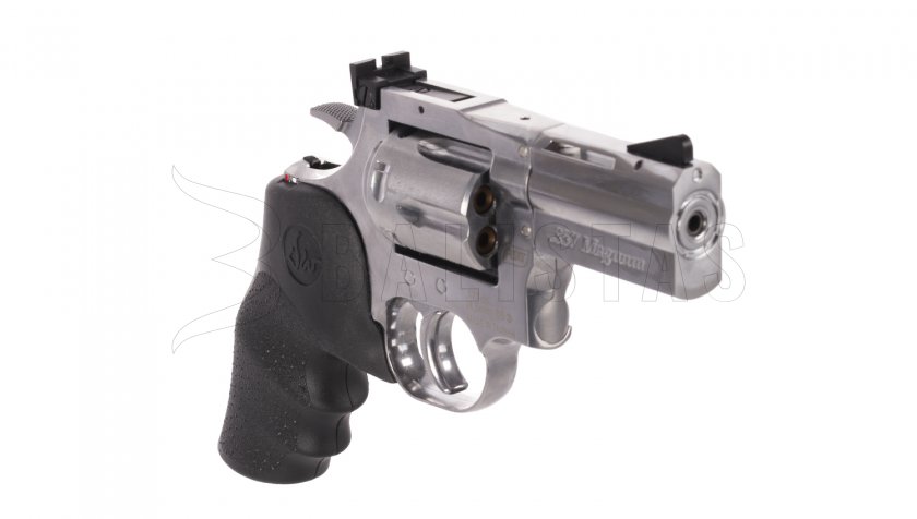 Revolver ad aria compressa ASG Dan Wesson 715 2,5" silver a pallini