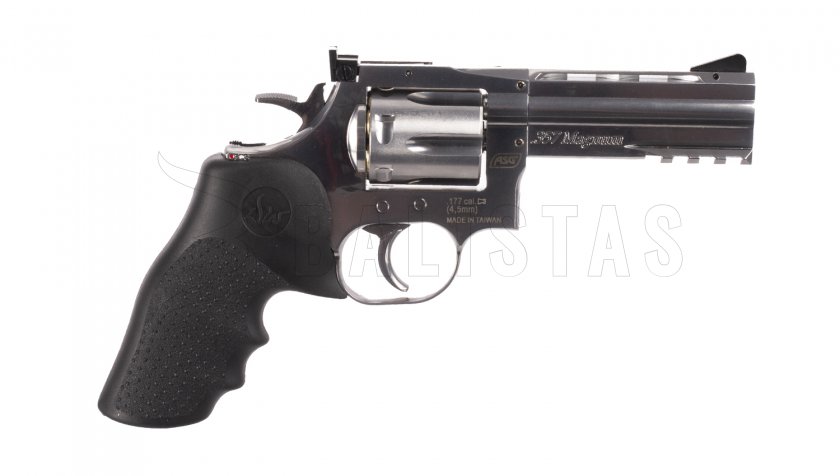 Revolver ad aria ASG Dan Wesson 715 4" silver diabolky