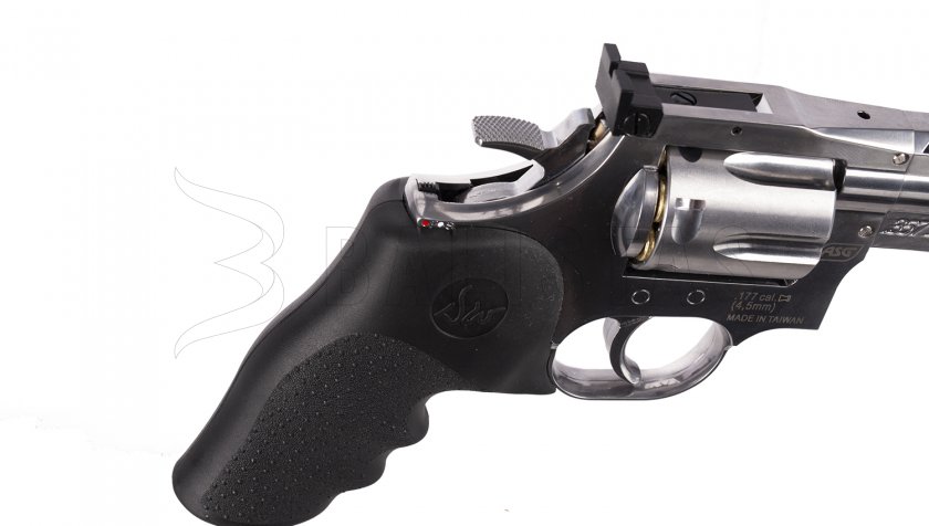 Revolver ad aria ASG Dan Wesson 715 4" silver diabolky