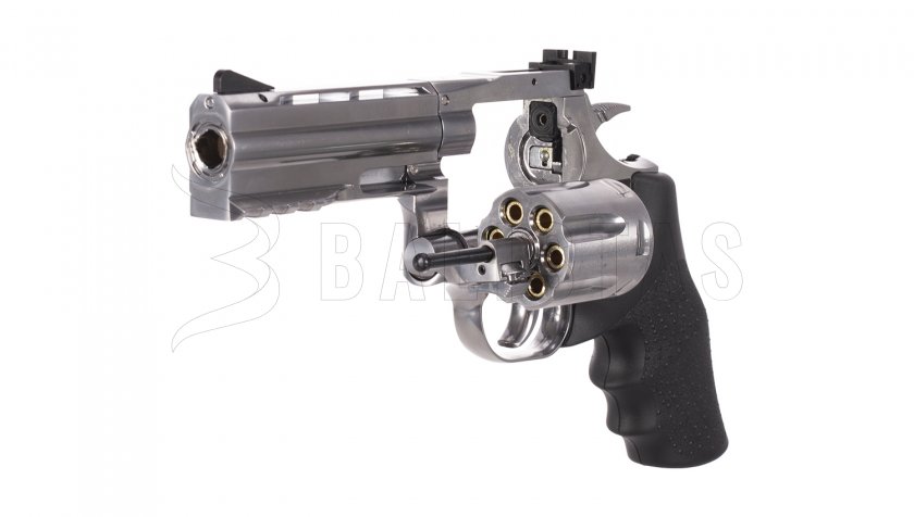 Revolver ad aria ASG Dan Wesson 715 4" silver diabolky