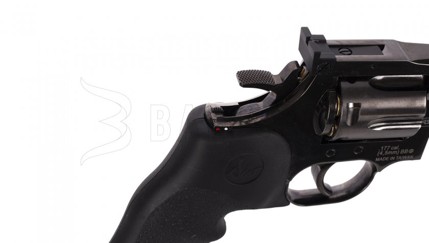Revolver ad aria compressa ASG Dan Wesson 715 4" gray a pallini